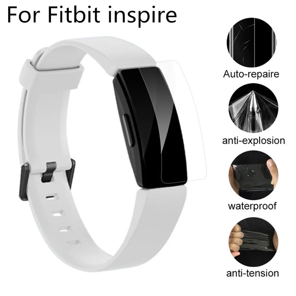 HD защитная пленка для экрана из ТПУ Для Fitbit Inspire/ Inspire HR Браслет ультра тонкий