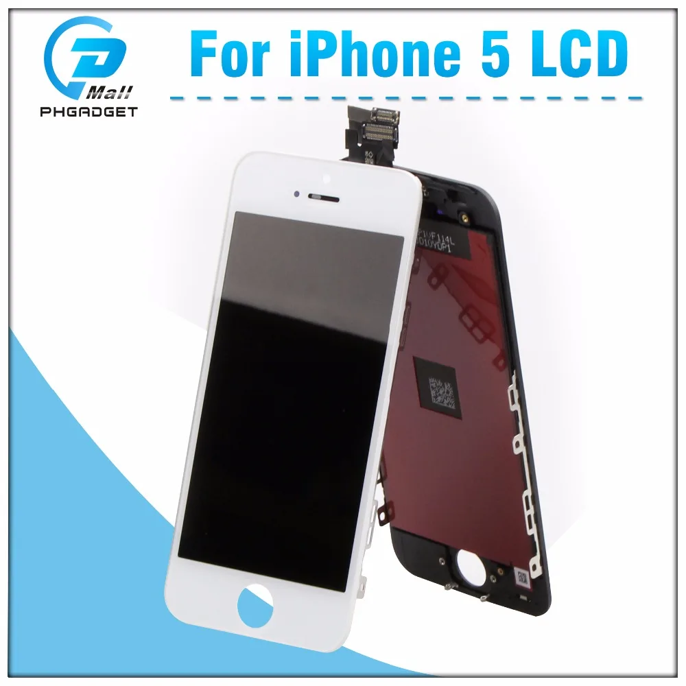 20 шт./лот AAA LCD + сенсорный экран дисплей для iphone 5 5G SE 5c 4 4S DHL Бесплатная