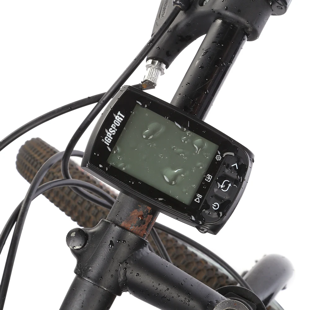 Я gps порт IGS50E велосипедов компьютер Беспроводной IPX7 Водонепроницаемый цифровой