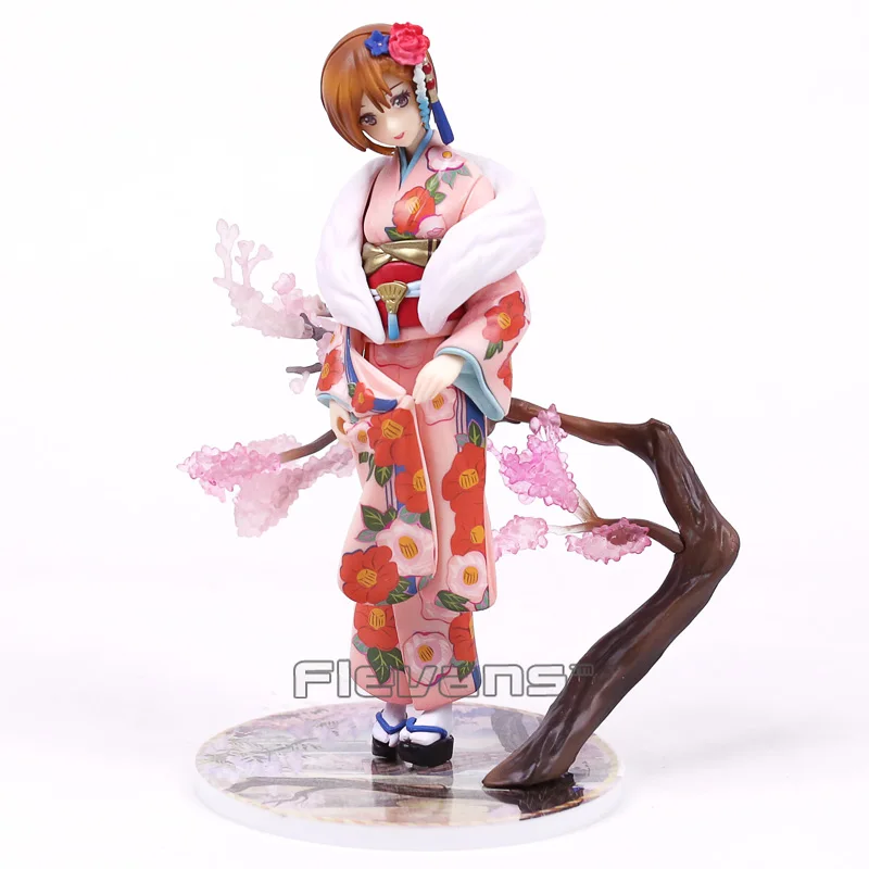 Кимоно VOCALOID Hatsune Miku Meiko Ver. 1/8 Масштаб ПВХ фигурка Коллекционная модель игрушки 19 см