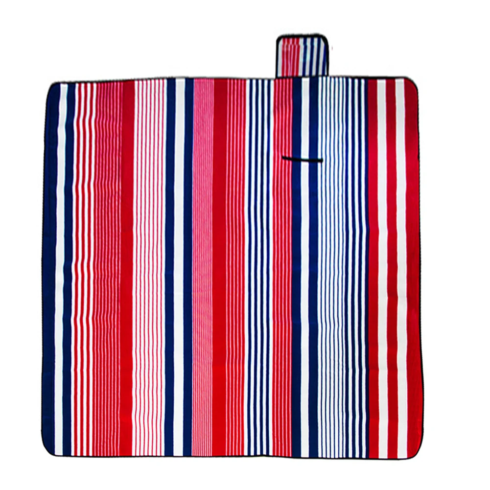 С ручкой для переноски коврик пикника на открытом воздухе одеяло Флокирование