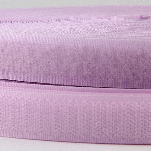 Light Purple 2 см* 1 метр красочные полиэфирные нейлоновые застежки крючки и петли ленты без самоклеящейся крепежной ленты Швейные аксессуары без клея - Цвет: Light Purple