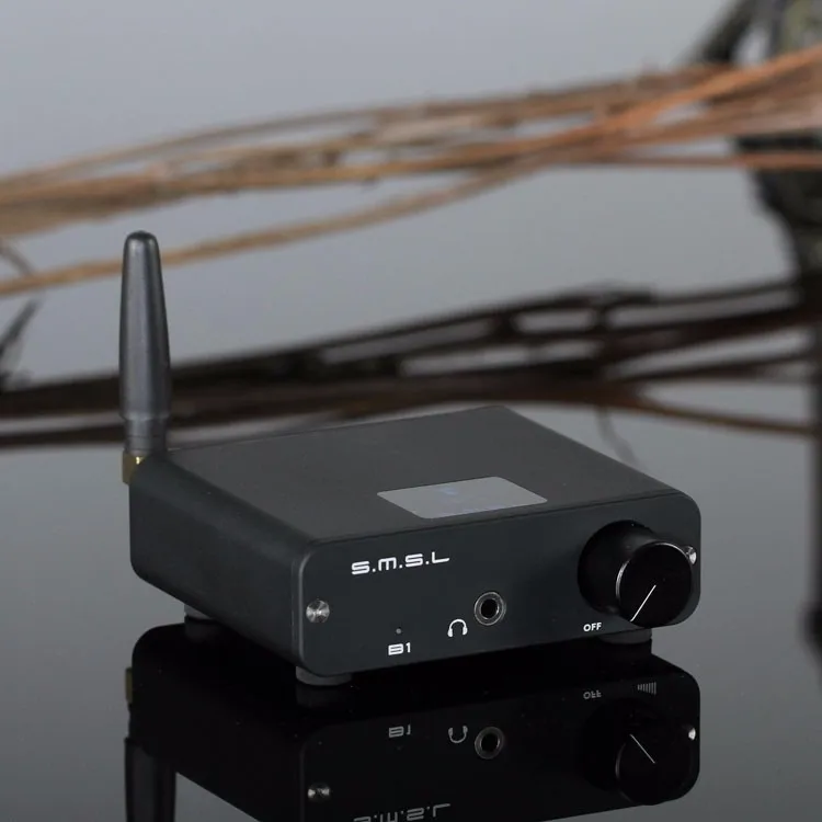 SMSL B1 NFC Беспроводной Bluetooth 4,2 аудио приемник декодер с оптического волокна коаксиальный RCA моделирование 3,5 мм выход функция