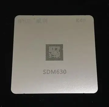 2 шт./лот BGA reball Шаблон трафарет для IC SDM630 SDM660 SDM450 | Электронные компоненты и