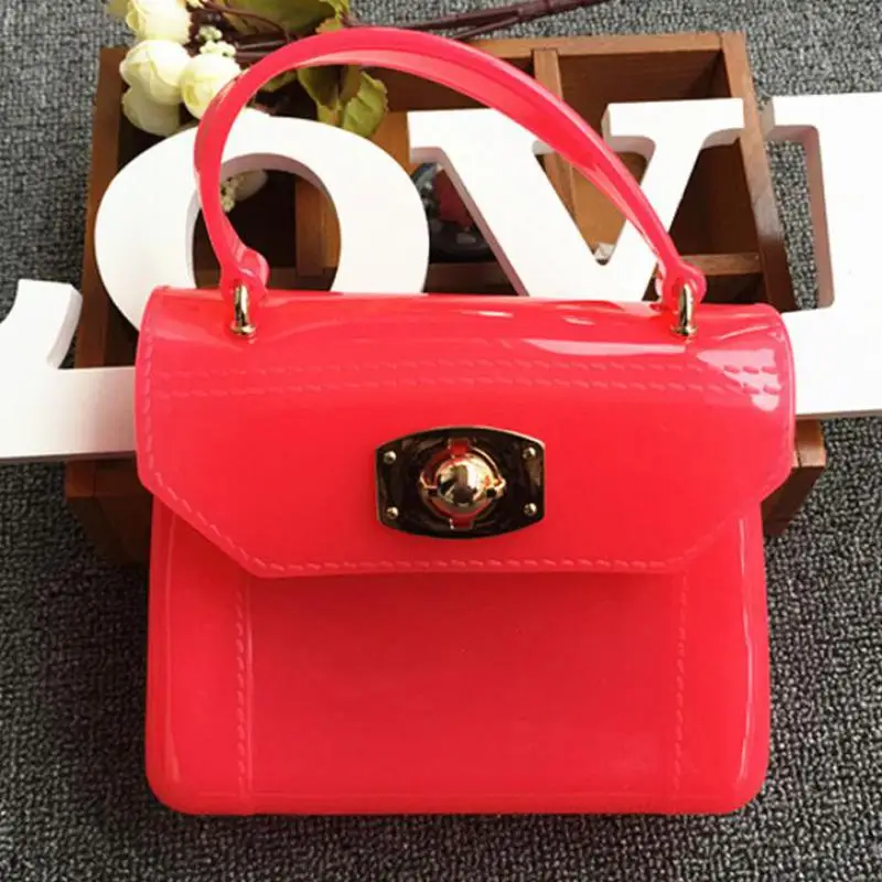 Новые сумки через плечо для девочек сумочка из силикагеля принцесс женские