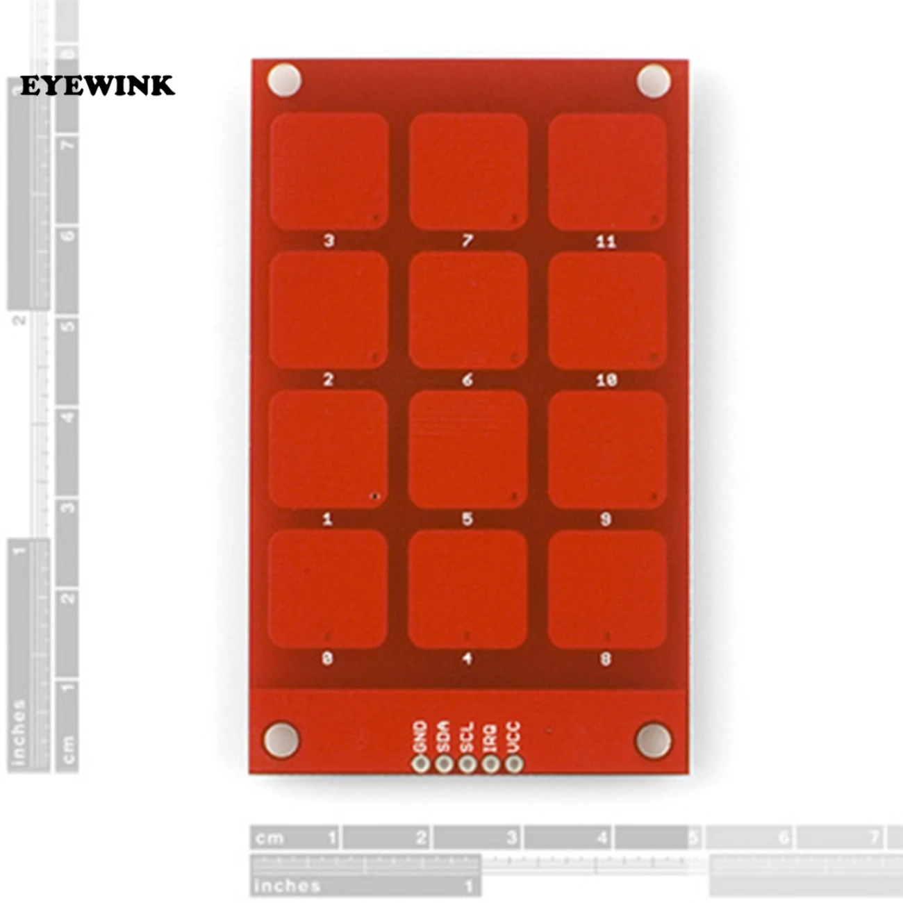 MPR121 емкостная сенсорная клавиатура Щит Модуль Чувствительная 3 В логика для Arduino