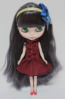 free shipping big discount rbl 69diy nude blyth doll birthday gift for girl 4 colour big eyes dolls with beautiful hair cute toy