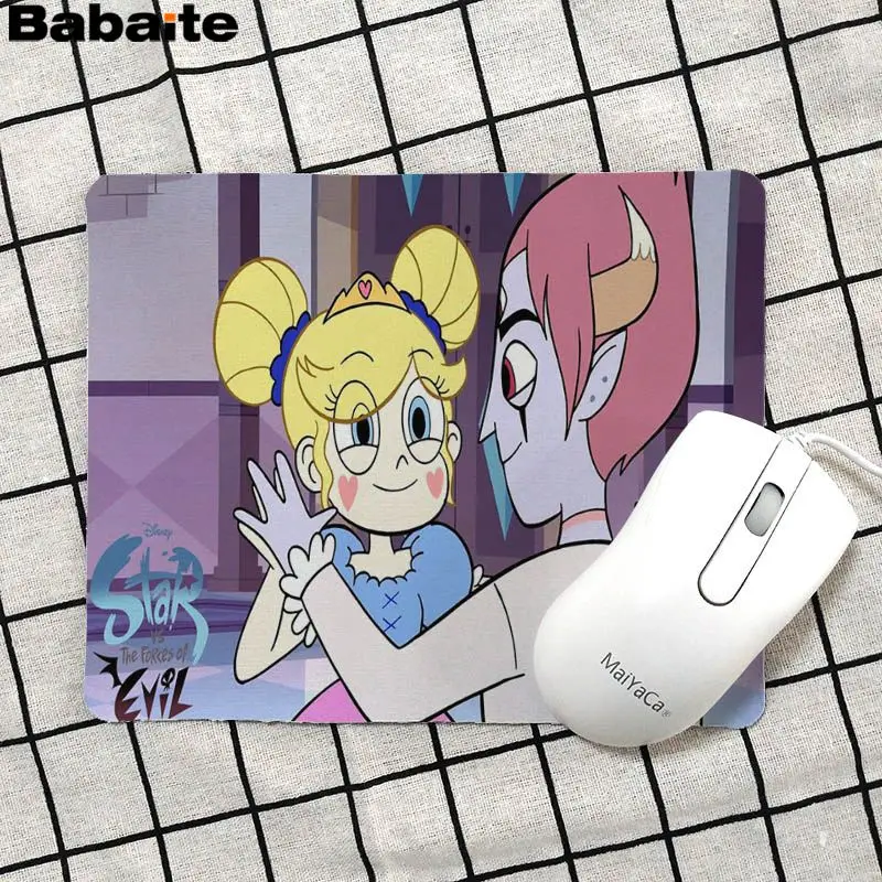 Babaite Star vs Forces Evil силиконовый коврик для мыши резиновый ПК компьютерный игровой |