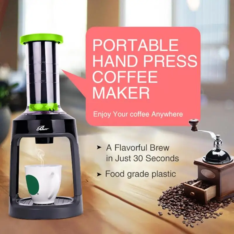K cup ручная Кофеварка фильтр для кофе кофейник Es пресс o Ручной Перколятор