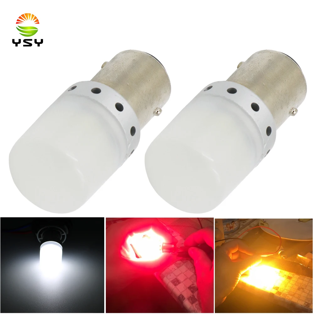 

4x T20 LED 7440 W21W 7443 W21/5W led Bulbs 1157 BAY15D 1156 P21/5W BA15S P21W BAU15S PY21W Brake Reverse Turn Signal Light Lamp