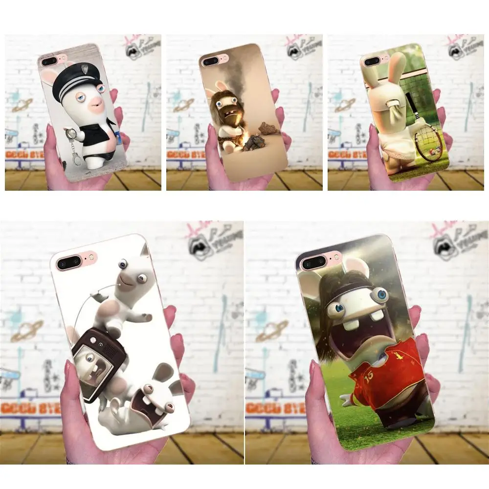 Lapin Cretin Rayman Raving Rabbids предложение для Galaxy A3 A5 A7 On5 On7 2015 2016 2017 Grand Alpha G850 Core2 Prime S2 I9082 |