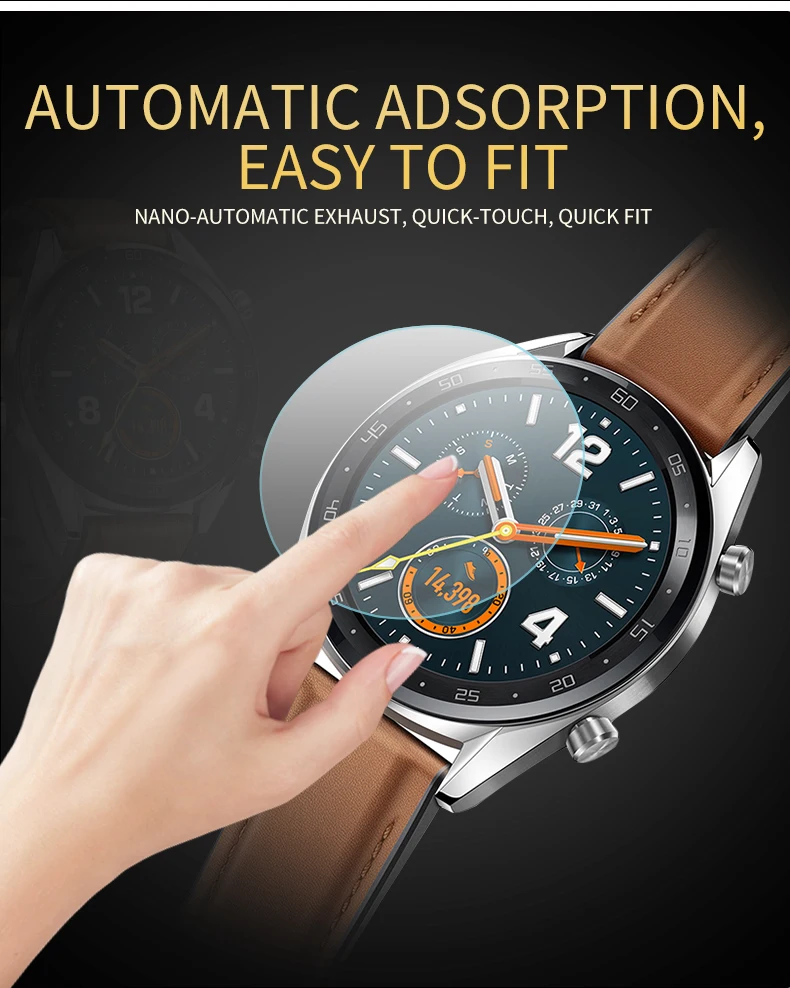 2 шт. пленка из закаленного стекла для huawei watch gt glass для huawei watch 2/2pro honor watch dream/watch magic 9H закаленное стекло