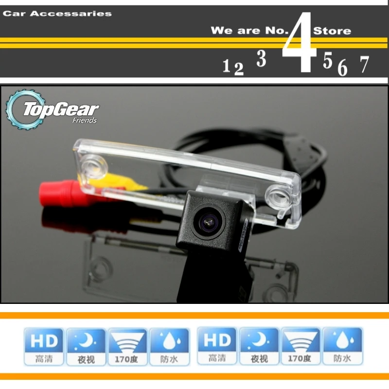 LiisleeCar камера для TOYOTA Innova 2013 ~ 2015 высокое качество заднего вида PAL / NTSC | CCD + RCA|camera