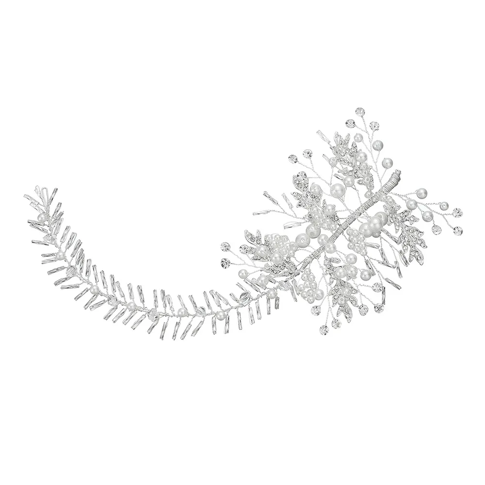 Ремень для волос невесты жемчужный ремень с цветочным орнаментом новинка ручная