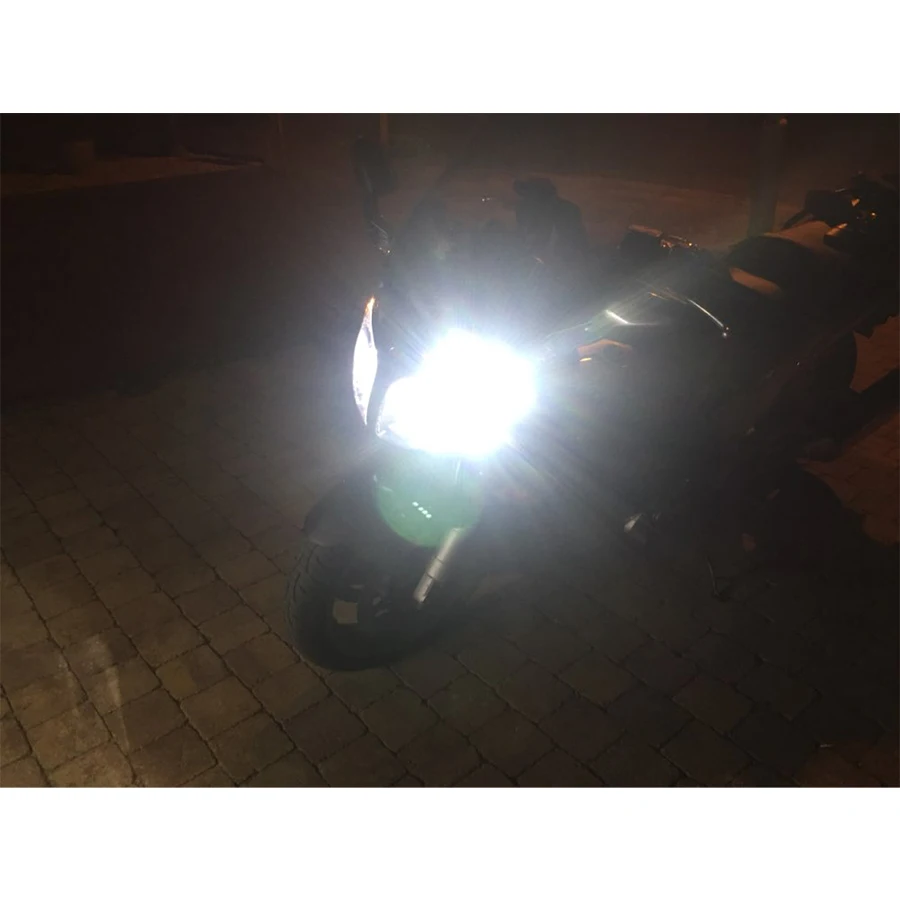 Светодиодный BA20D H6 мотоцикл лампы лампа скутер аксессуары мото DRL огни для Suzuki