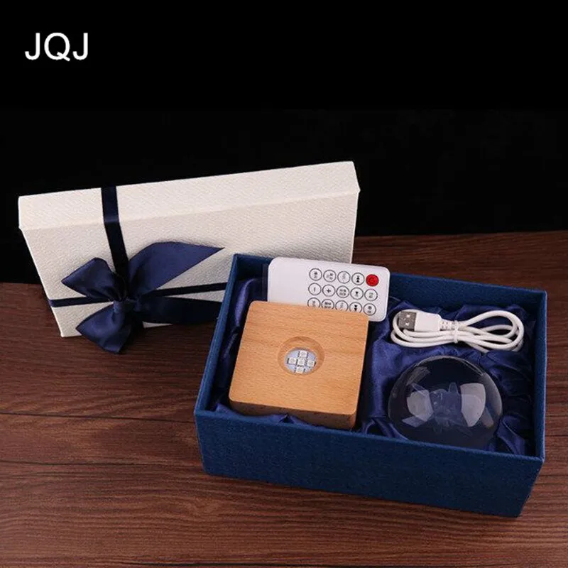JQJ 3D Digimon призрак хрустальный шар 8 см bluetooth музыку Динамик фэн шуй подарок на день