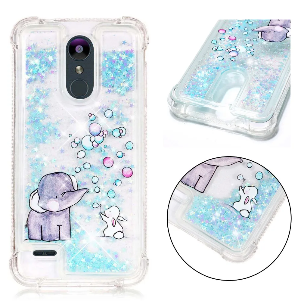 Unicorn Liquid Case for LG K8 2018 / K9 funda Etui Coque K10 K30 G7 ThinQ K4 2017 V20 V30 Plus |