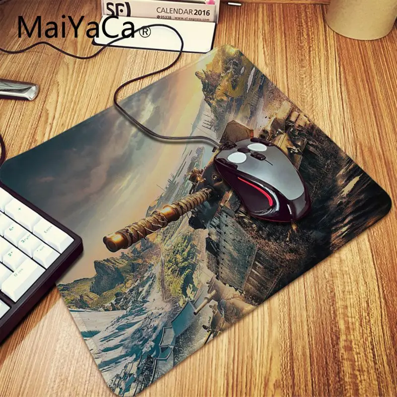 Lock Edge 18x22cm Maiyaca Новые поступления World of Tanks уникальный настольный коврик игровой коврик для мыши резиновый, большого размера ПК компьютерный игровой коврик для мыши геймер Настольный коврик - Цвет: Lock Edge 18x22cm