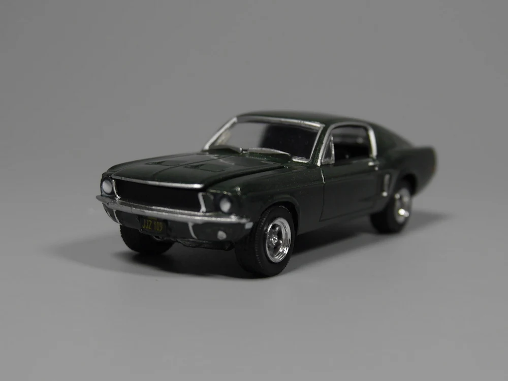 Авто Inn Greenlight 1: 64 1968 Ford Mustang GT bullitt литья под давлением модели автомобиля|greenlight