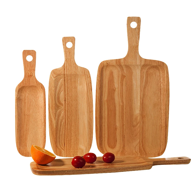 Прямоугольная деревянная хлебная доска в японском стиле экологически чистые