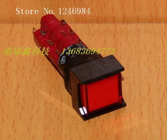 [SA]M16 Кнопка сброса без блокировки DECA Taiwan Progressive Alliance square D16LMS2 3AB с тремя кнопками jog