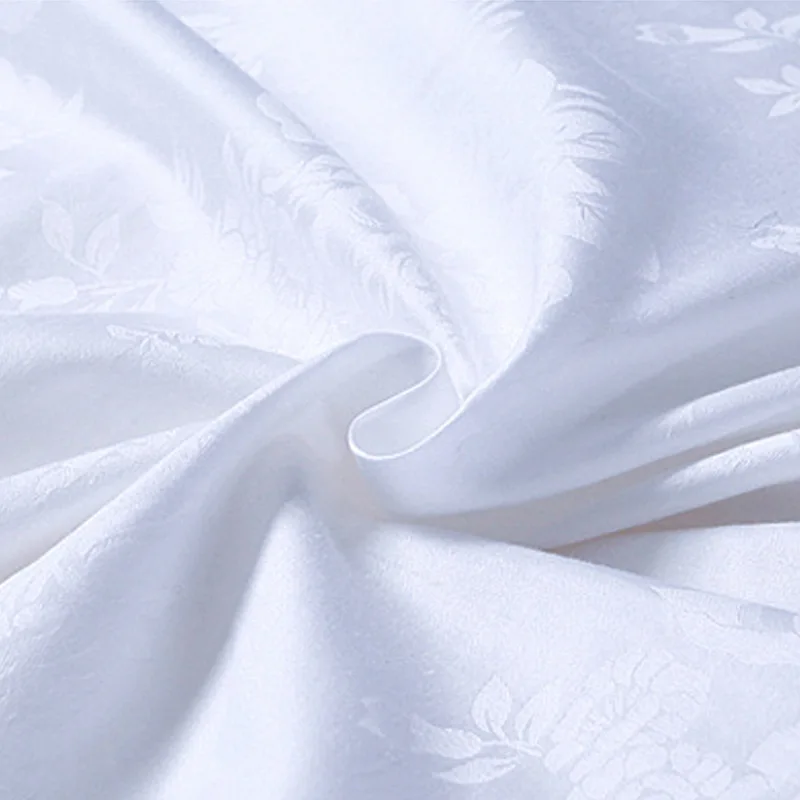 Edred&oacute;n de seda de morera 100% Real, manta Jacquard para cama individual y doble, tama&ntilde;o Queen y King-3