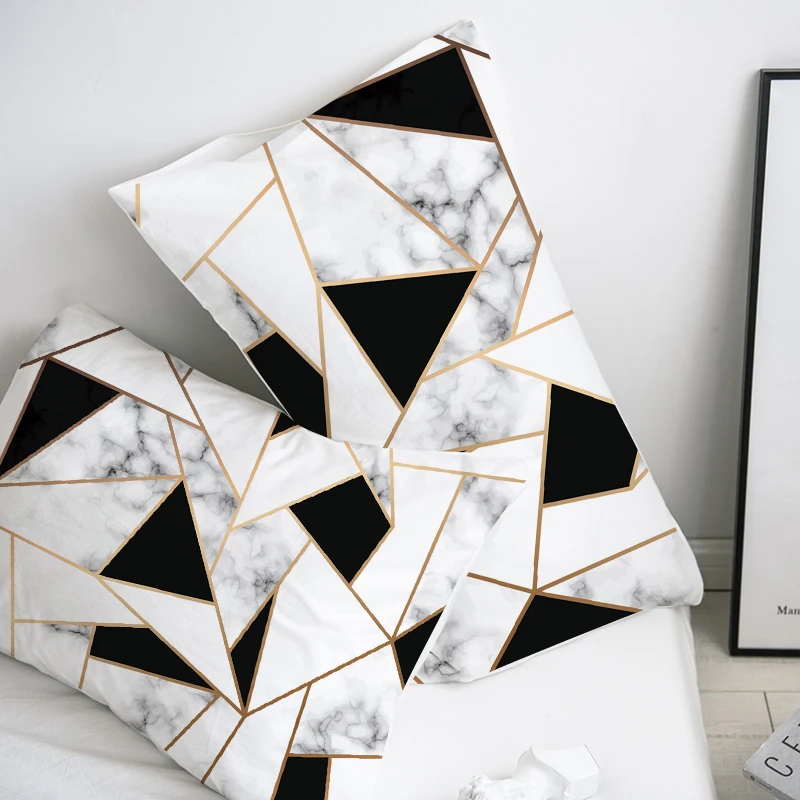Custom Pillow Case Pillowcase 50x70 50x75 50x80 70x70 Decorative Pillow Cover Gloden Marble Bedding for wedding Drop Shipping
Custom Pillow Case Pillowcase 50x70 50x75 50x80 70x70 Decorative Pillow Cover Gloden Marble Bedding for wedding Drop Shipping