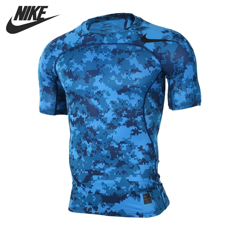 Новое поступление оригинальных мужских футболок NIKE AS M NP HPRCL TOP SS COMP D CA спортивная