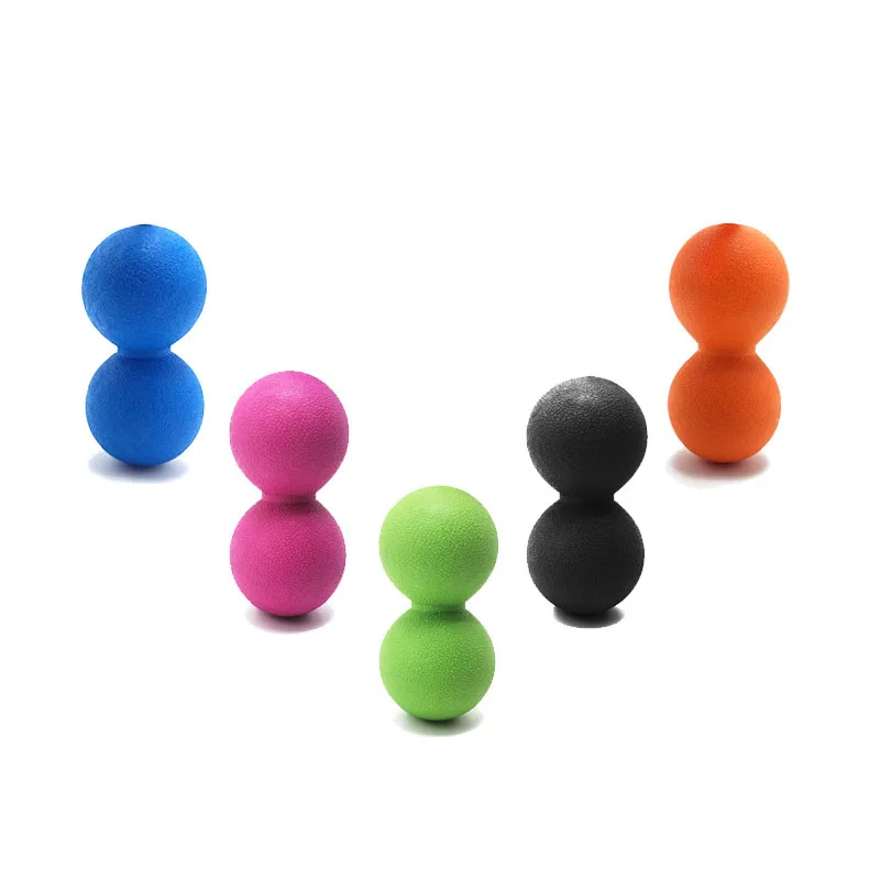 TPE плотность Лакросс мяч тренажерный зал фитнес Один/двойная Терапия упражнения