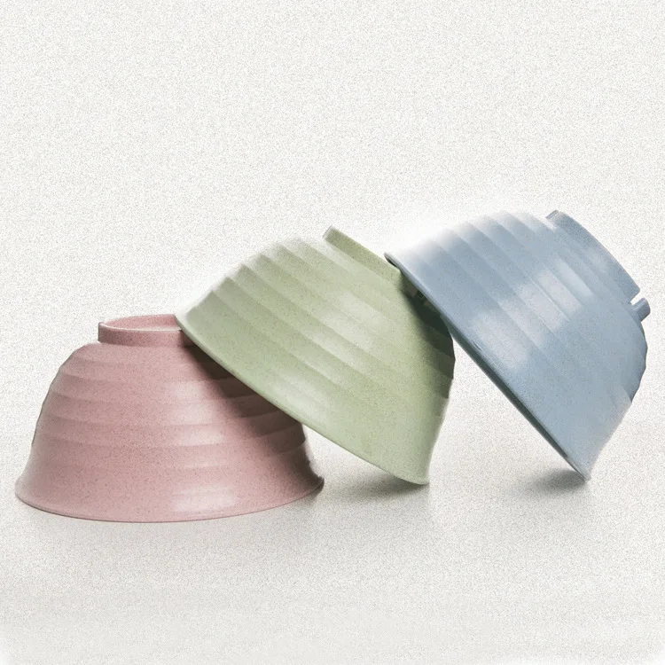 Небьющиеся большие зерновые миски пшеничная соломенная волокнистая легкая