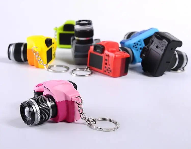 2 шт. светодиодная камера мигающие игрушки для детей цифровая брелок светящийся