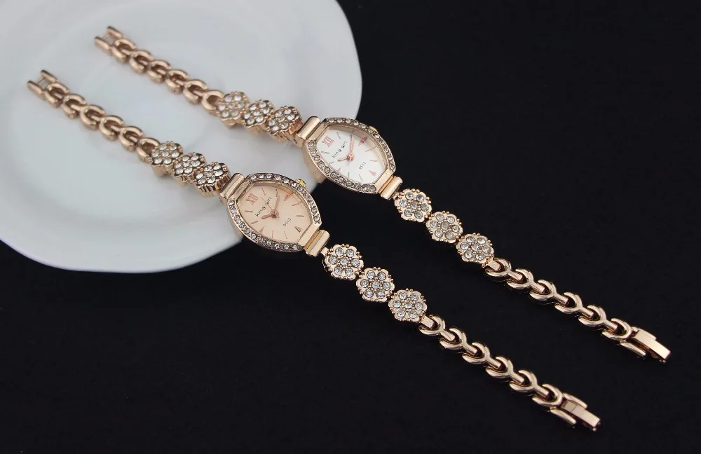 100 шт./лот king girl-9512 роскошный Овальный циферблат женский браслет с кристаллами