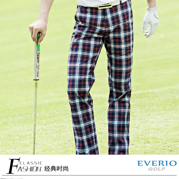 Мужская одежда для гольфа, спортивные штаны, Vete men ts De Golf Pour Hommes, Брендовые мужские британские повседневные штаны, уличные шаровые штаны, тонкие клетчатые брюки