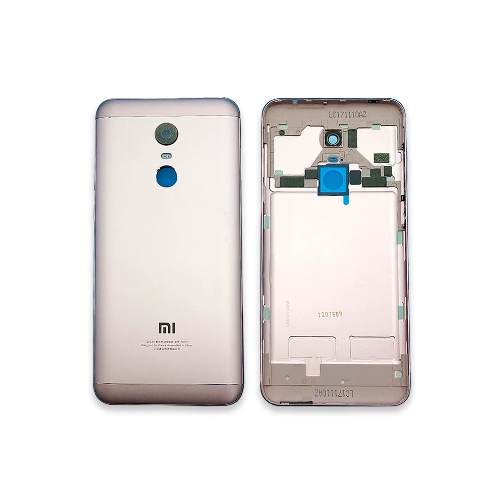 Для Xiaomi Redmi 5 Plus задняя крышка корпус металлическая задняя крышка аккумулятора+ ключ для боковой кнопки с Замена объективов камеры запасные части