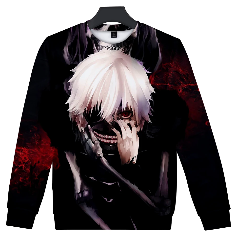 Толстовка с капюшоном Tokyo Ghoul модная классическая толстовка 3D принтом в стиле