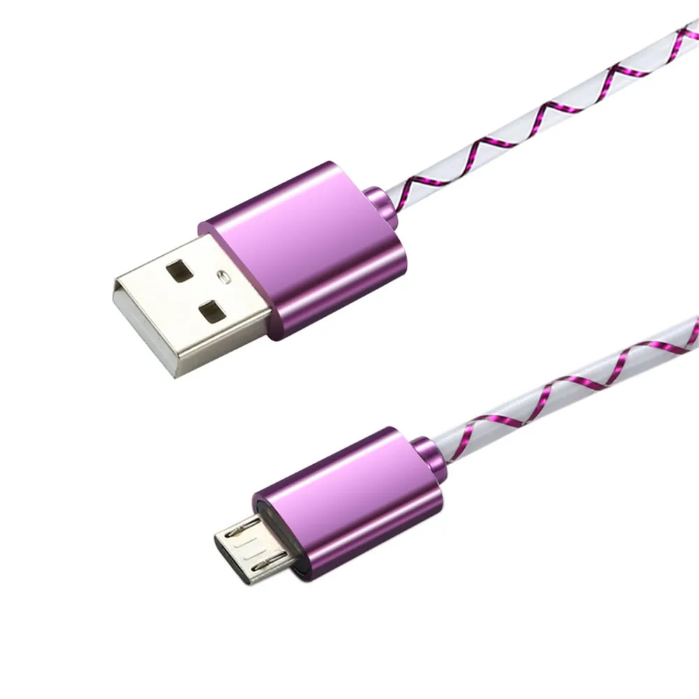 2 шт. универсальный кабель Micro USB зарядный шнур совместимый с Android кабели для