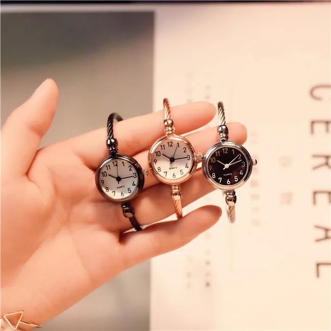 Relogio Feminino CHIC/INS женские роскошные часы-браслет, Модные Винтажные кварцевые наручные часы из розового золота, ЖЕНСКИЕ НАРЯДНЫЕ часы
