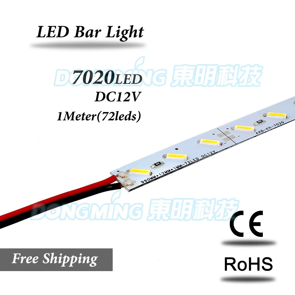 Светодиодная лента 72 светодиода 1 м IP22 12 В 7020 smd|light up collars for dogs|lighting advantagelight weight