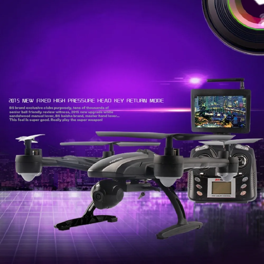 Просвет JXD 509 4CH 6 осевой Радиоуправляемый Дрон WI FI 720 P Квадрокоптер с камерой FPV
