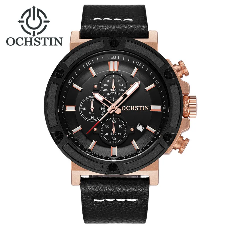 Relogio masculino OCHSTIN мужские военные кварцевые часы с хронографом Топ бренд класса люкс