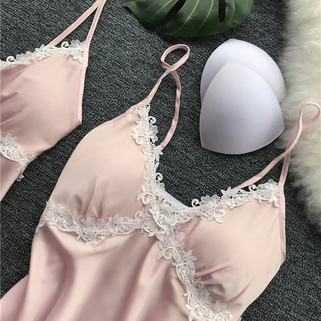 Женское кружевное нижнее белье 5 шт. сексуальное ночное Babydoll платье для сна