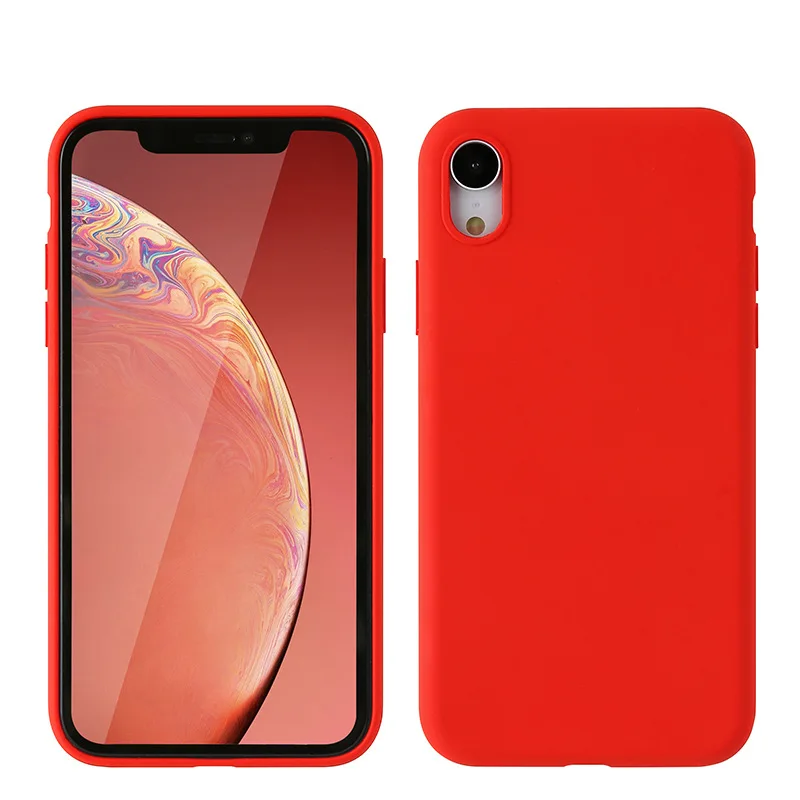 Dasenlon чехлы для телефонов цветные и мягкие силиконовые защитные моделей iPhone |