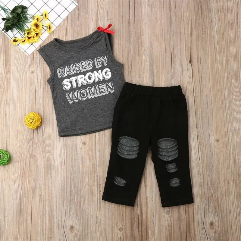 Детские джинсы и штаны для девочек комплект из 2 предметов детская серая футболка