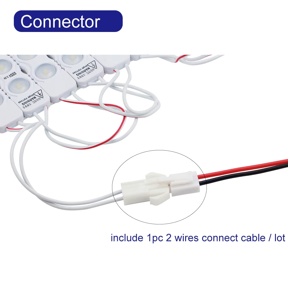 20 шт./лот AC220V светодиодный модули Водонепроницаемый IP65 6 s 300lm знак подсветки для