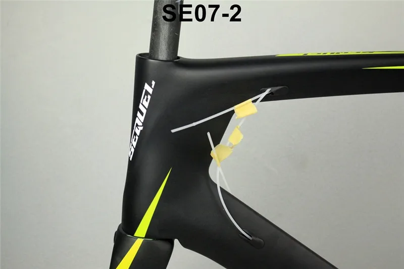 Seuqel DCRF07 карбоновая велосипедная Рама T800 BB30/BSA OEM цветная карбоновая велосипедная Рама для высоких людей