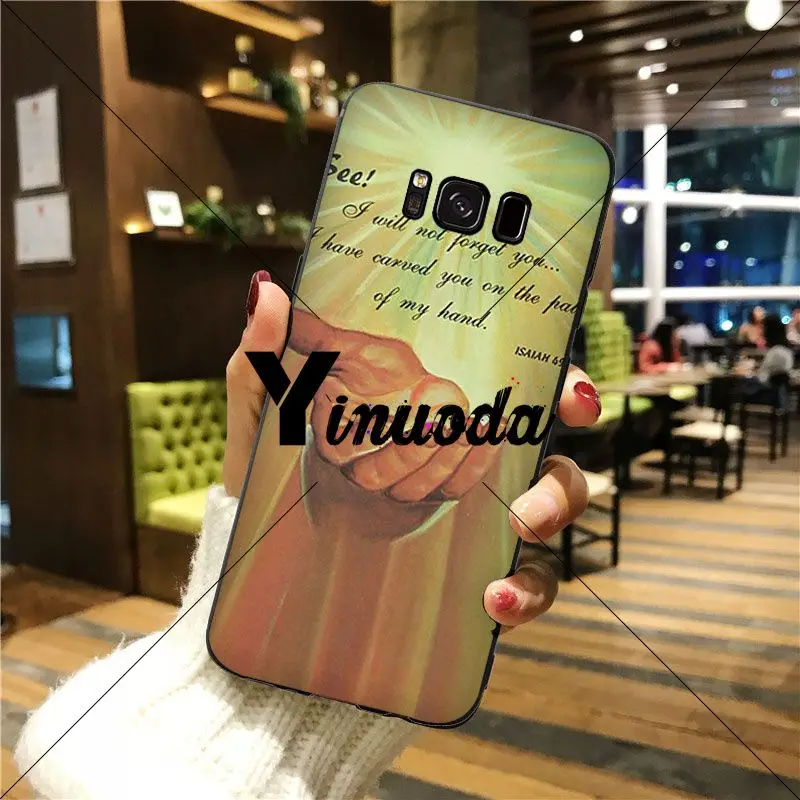 Классический высококачественный чехол для телефона Yinuoda Christ Bible verse GALAXY s5 s6 edge plus s7
