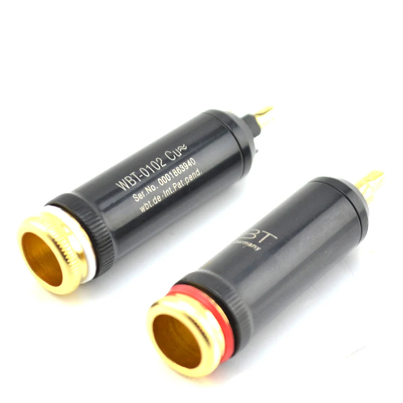 4 шт. медные разъемы типа RCA|connector plug|connector rcaconnector 2 |