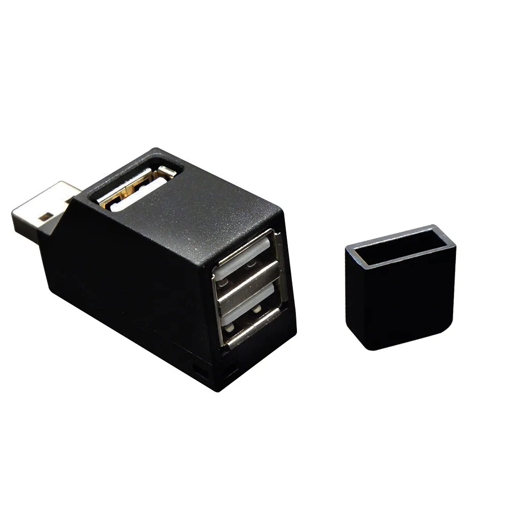 CARPRIE USB Высокое качество Черный Белый узел 3 порта концентратор мини 2 0