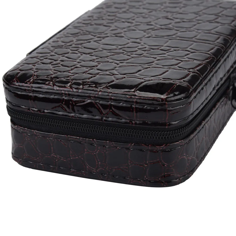 Домашняя сумка для хранения из искусственной кожи 32 сетчатые колеса ящик