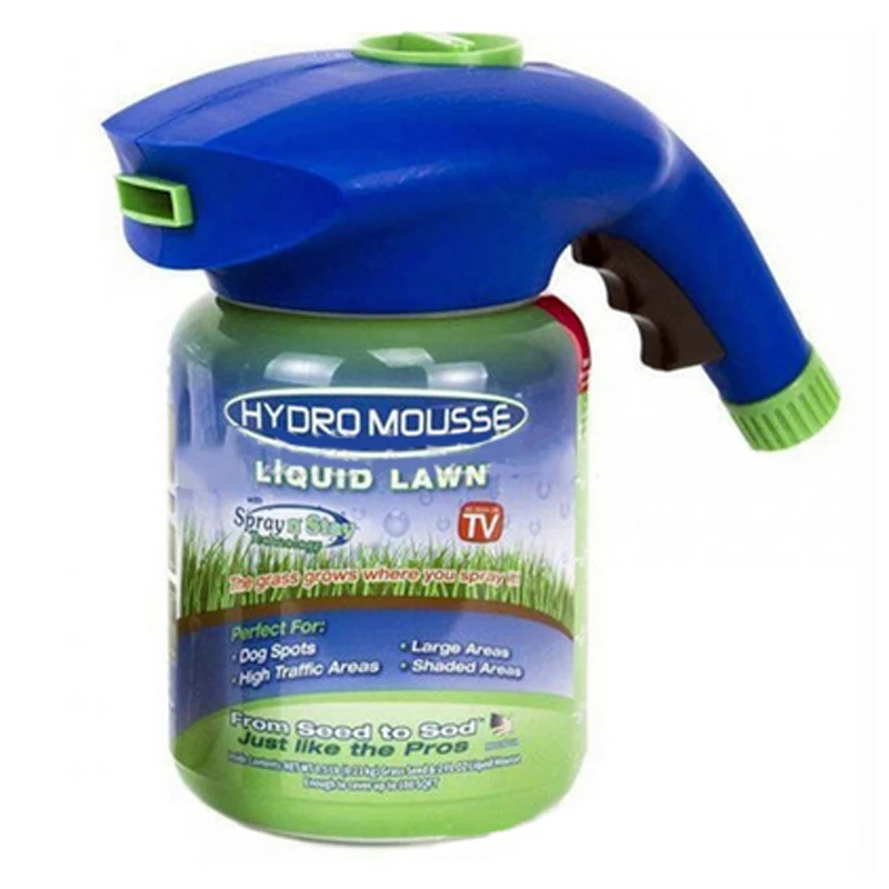 Профессиональный домашний сад лужайка Hydro Mousse домашняя система гидросева жидкое
